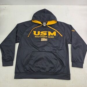 Southern Miss‎ Golden Eagles USM Pullover Hoodie Knights Apparel Mens Sz XL EUC
